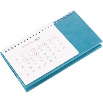 Календарь настольный Brand, голубой фото 