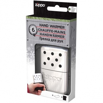 Каталитическая грелка для рук Zippo Mini, серебристая фото 