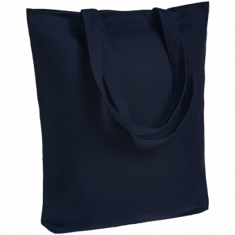 Холщовая сумка Avoska, темно-синяя фото 