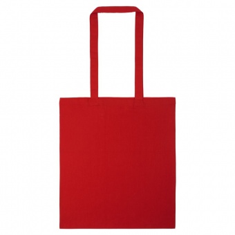 Холщовая сумка «Скандик», красная фото 