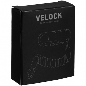 Кодовый замок для велосипеда Velock, черный фото 