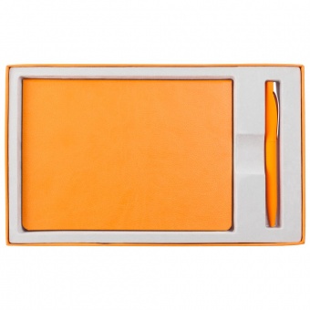 Коробка Adviser под ежедневник, ручку, оранжевая фото 