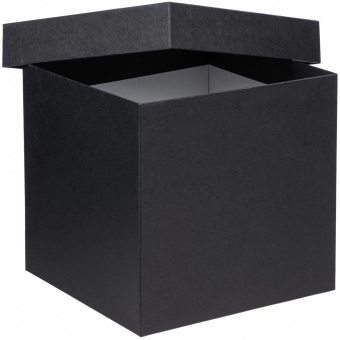 Коробка Cube, L, черная фото 