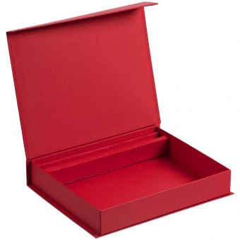 Коробка Duo под ежедневник и ручку, красная фото 