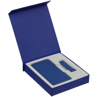 Коробка Rapture для аккумулятора 10000 мАч и флешки, синяя фото 