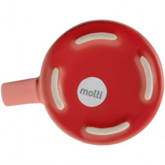 Кружка Modern Bell, матовая, красная фото 