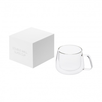 Кружка стеклянная с двойными стенками Dolce фото 