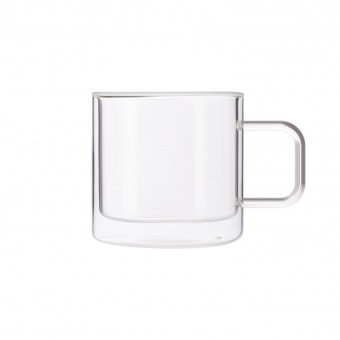 Кружка стеклянная с двойными стенками Luna фото 