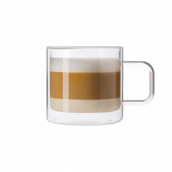 Кружка стеклянная с двойными стенками Luna фото 