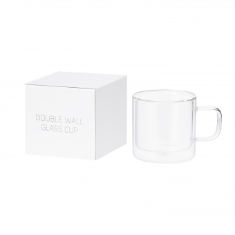 Кружка стеклянная с двойными стенками Luna фото 