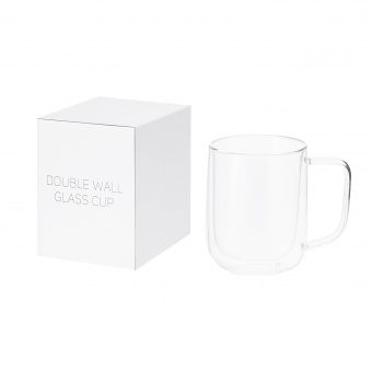 Кружка стеклянная с двойными стенками Viora фото 