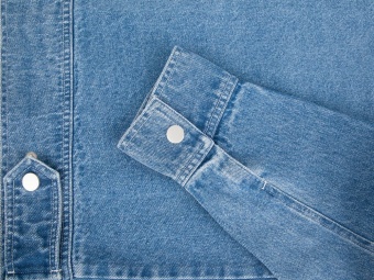 Куртка джинсовая O2, голубая фото 10