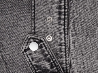 Куртка джинсовая O2, серая фото 3
