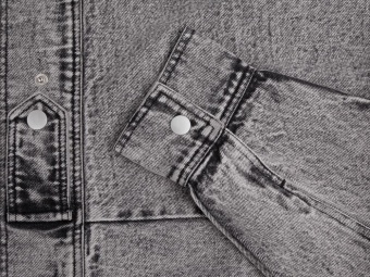 Куртка джинсовая O2, серая фото 5