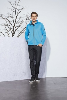 Куртка флисовая мужская New Look Men 250, бирюзовая фото 3
