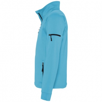 Куртка флисовая мужская New Look Men 250, бирюзовая фото 4