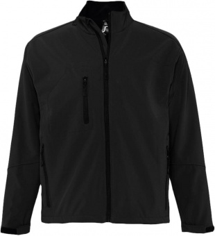Куртка мужская на молнии Relax 340, черная фото 7