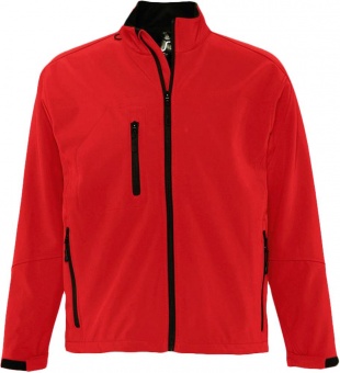 Куртка мужская на молнии Relax 340, красная фото 4