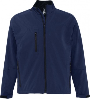 Куртка мужская на молнии Relax 340, темно-синяя фото 11