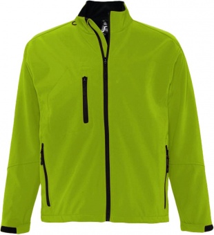 Куртка мужская на молнии Relax 340, зеленая фото 4