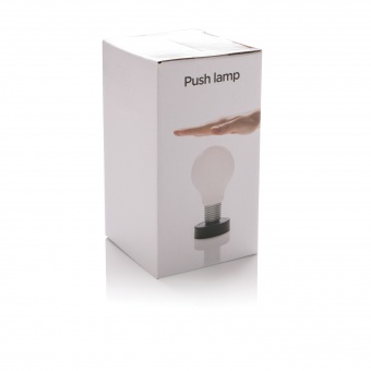 Лампа Push, черный фото 