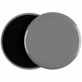 Набор фитнес-дисков Gliss, серый фото 