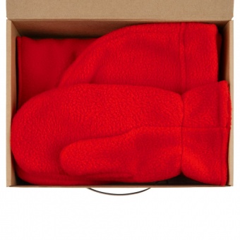 Набор Fleecy, красный фото 