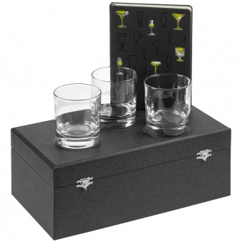 Набор «Культура пития», с бокалами для виски фото 