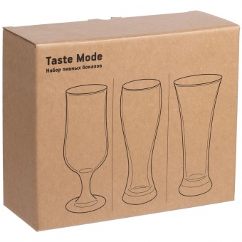 Набор пивных бокалов Taste Mode фото 