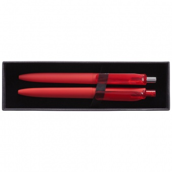 Набор Prodir DS8: ручка и карандаш, красный фото 