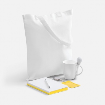 Набор Welcome Pack, желтый с белым фото 