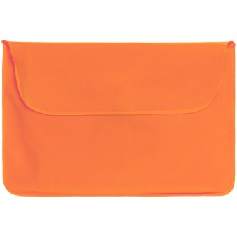 Надувная подушка под шею в чехле Sleep, оранжевая фото 