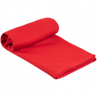 Охлаждающее полотенце Frio Mio в бутылке, красное фото 