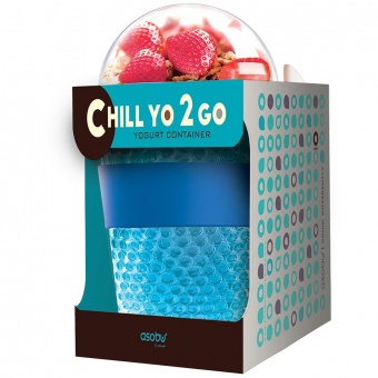 Охлаждающий контейнер Chill Yo 2 Go, зеленый фото 