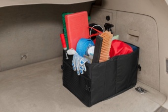 Органайзер в багажник автомобиля Cargo, черный фото 