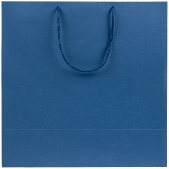 Пакет бумажный Porta L, синий фото 