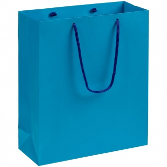 Пакет бумажный Wide, голубой фото 