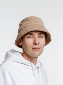 Панама Soft Core, бежевая фото 