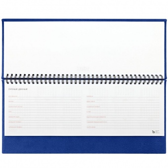 Планинг Sagrin, датированный, синий фото 