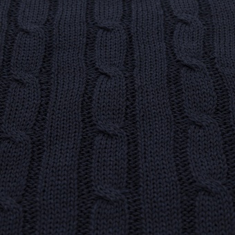 Плед Fado вязаный, синий (без подарочной коробки) фото 