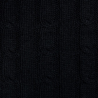 Плед Fado вязаный, темно-синий (без подарочной коробки) фото 