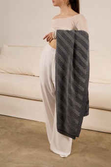 Плед Locus Solus, серый фото 