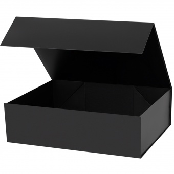 Подарочная коробка-трансформер большая, черная фото 