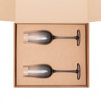 Подарочный набор 2 бокала для шампанского Mancera фото 