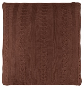 Подушка Comfort, темно-коричневая (кофейная) фото 