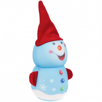 Подушка декоративная FrostyLove на заказ, снеговик фото 