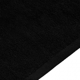 Полотенце махровое «Тиффани», среднее, черное фото 