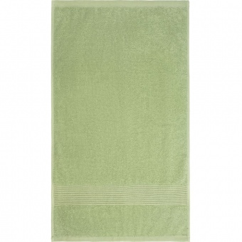 Полотенце махровое «Тиффани», среднее, зеленое, (фисташковый) фото 