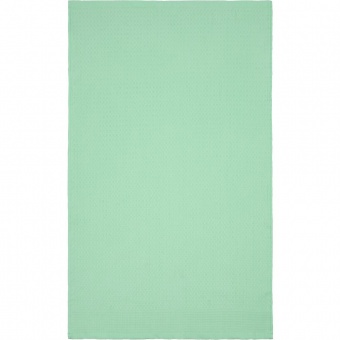 Полотенце вафельное «Деметра», среднее, зеленое (зеленая мята) фото 