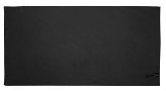 Спортивное полотенце Atoll Large, черное фото 